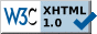 valides XHTML 1.0 Transitional